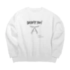 みうらあかね ｜MIURA AKANEのBATAFIY  CHAIR Big Crew Neck Sweatshirt