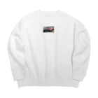 廃車輪業のRS Big Crew Neck Sweatshirt