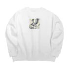 bigbamboofamilyのグリフィン　その八 Big Crew Neck Sweatshirt