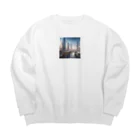 Banksy-sの3. Futura Metropolis Big Crew Neck Sweatshirt