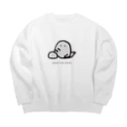 high-hiのBREAK TIME OBAKE Big Crew Neck Sweatshirt