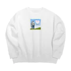 bigbamboofamilyのbigbamboofamily Big Crew Neck Sweatshirt