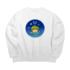 もふもふ堂の蛇使い座 Big Crew Neck Sweatshirt