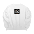 虎柴ショップの虎柴オリジナルグッズ Big Crew Neck Sweatshirt