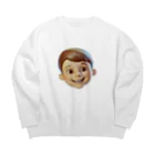 ザ☆めんまのお店のChildren-kun Big Crew Neck Sweatshirt