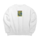 EddieのWAVES Big Crew Neck Sweatshirt