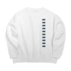 kimchinのずらりと並んだUSBポート Big Crew Neck Sweatshirt