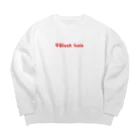 KanakoNezzzのBlack hole Big Crew Neck Sweatshirt