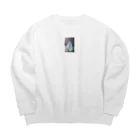 ウェブエンパイアの美しき水晶 Big Crew Neck Sweatshirt