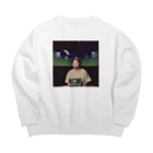 Vintage Hi-Tecのcomputer lover rapper Big Crew Neck Sweatshirt