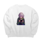 AICreaterのゲーミングBoy No.1 Big Crew Neck Sweatshirt