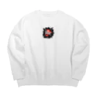 science closet（科学×ファッション）の元素シリーズ　~レニウム Re~ Big Crew Neck Sweatshirt