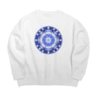 幻想の館の不思議模様・幾何学 Big Crew Neck Sweatshirt