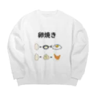 g_bの卵焼きの作り方 Big Crew Neck Sweatshirt