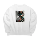 PABUROの美男子 Big Crew Neck Sweatshirt