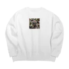 popchokobiのコアラ Big Crew Neck Sweatshirt