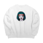 mihhyのMIHHY Big Crew Neck Sweatshirt