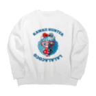 LALALACOCO-HARAJUKUのLALALA COCOサイボーグ Big Crew Neck Sweatshirt