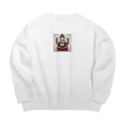 ganeshaの優れたコミュニケーターであるガネーシャ Big Crew Neck Sweatshirt