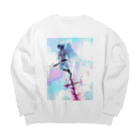 うずなか　しいの天使のカバネルくん　Cabanel of Angels Big Crew Neck Sweatshirt