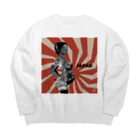 kaz77のorigin art Big Crew Neck Sweatshirt