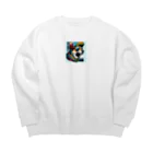 キャップ犬専門店のキャップ犬15 Big Crew Neck Sweatshirt