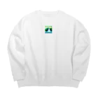 やま　イラストレーター　HEXA NET 販売美麗イラストレーター描きますの浮遊 Big Crew Neck Sweatshirt