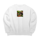 miyabi1116の草食な猫？ Big Crew Neck Sweatshirt