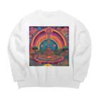 Amrita StoreのEdentopia Big Crew Neck Sweatshirt