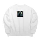 かんぱい工房のホラーセキセイインコ Big Crew Neck Sweatshirt