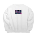 かてこの洋服販売所のNeon Tokyou Big Crew Neck Sweatshirt