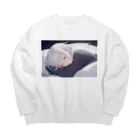 nemururukaの第２弾nemururukaグッズ Big Crew Neck Sweatshirt