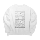 alonerbgの科学どこでも物理化学エレクトロニクス Big Crew Neck Sweatshirt