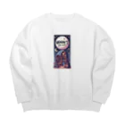 MOONY'S Wine ClosetのWine Treasure Trove Big Crew Neck Sweatshirt