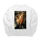 世界美術商店の漁夫とセイレーン / The Fisherman and the Syren Big Crew Neck Sweatshirt