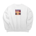 ここのよていの桜の季節2 Big Crew Neck Sweatshirt