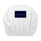 Number-3の脳汁 Big Crew Neck Sweatshirt