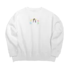 formalinmuimuiの8さいが描いたプリンセス Big Crew Neck Sweatshirt