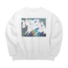 エネハピる〜🫧✨の自然✨🗻🌿‬ エネルギー♪ Big Crew Neck Sweatshirt