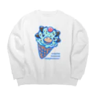 segasworksの恐竜アイスクリーム〜ザクザクアンキロサウルス〜 Big Crew Neck Sweatshirt