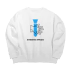 AED_MEDIAのKYOKOTSU APPAKU Big Crew Neck Sweatshirt