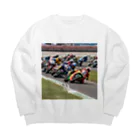 the blue seasonの疾風を切り裂く - サーキットの英雄たち Big Crew Neck Sweatshirt