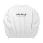 SPARKLEのSPARKLE-シンプル Big Crew Neck Sweatshirt