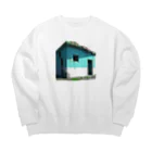 Buildingsの廃墟 12 Big Crew Neck Sweatshirt