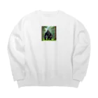 さだトラ商店のゴリラ Big Crew Neck Sweatshirt