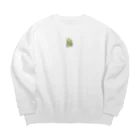 White Snake Crew 0827 公式ショップ【山口県岩国市】のホワイトスネイクちゃん Big Crew Neck Sweatshirt