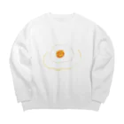 ほのぼの屋のあの日の目玉焼き Big Crew Neck Sweatshirt