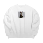 TDK_TDKの軍人ウサギ#9 Big Crew Neck Sweatshirt