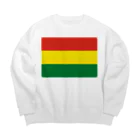 お絵かき屋さんのボリビアの国旗 Big Crew Neck Sweatshirt