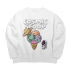 Stylo Tee Shopの宇宙ようなでかスクープ Big Crew Neck Sweatshirt